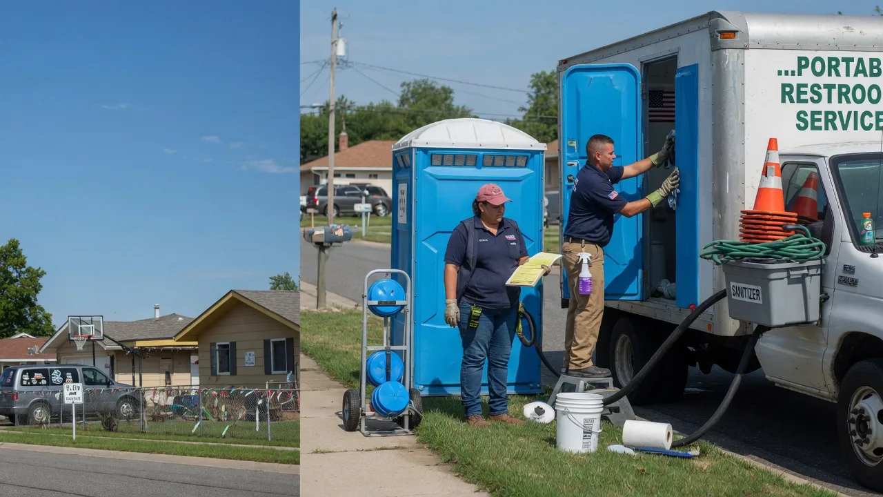 Portable Toilet Rental in Bellefontaine, OH near me